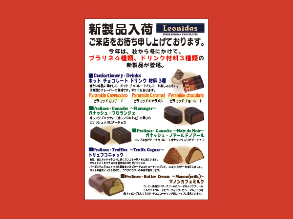 New Old Antique 顧客向け告知DM